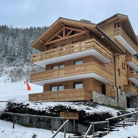 Meribel Centre La Chaudanne, Real Ski In And Out, 3 Bedrooms 2 Bathrooms Newly Renovated, Chalet L'Eperviere Bagian luar foto