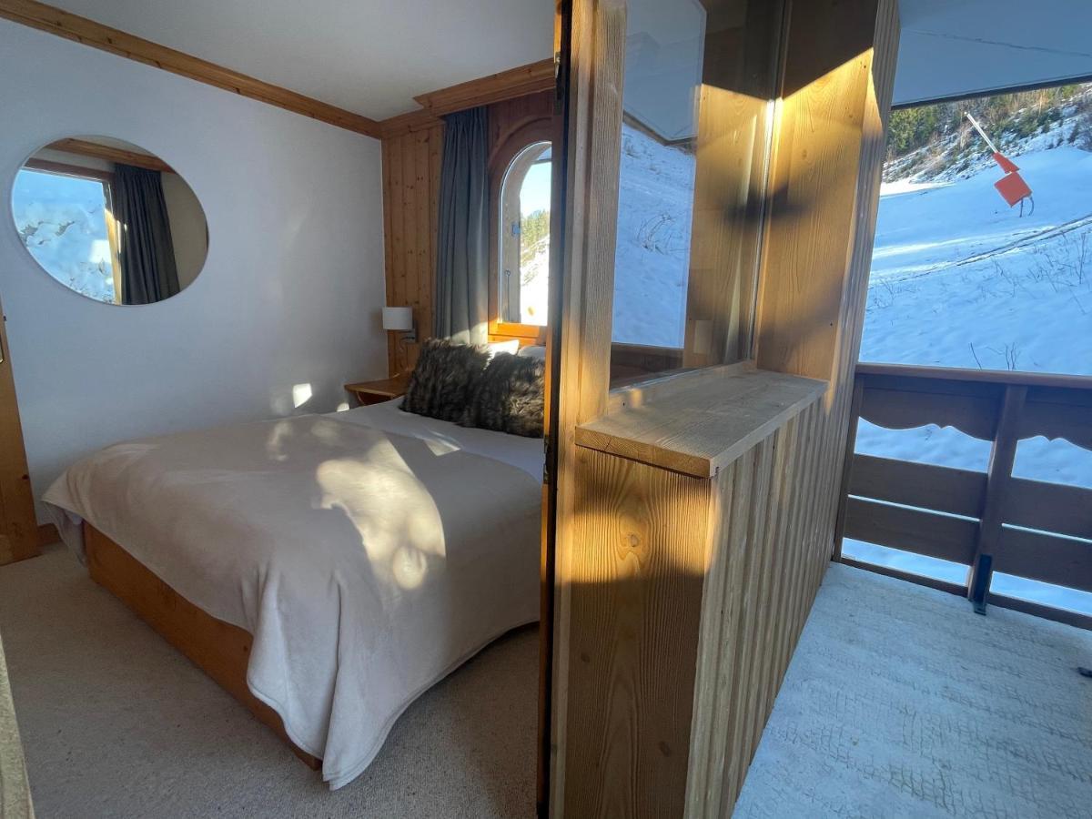Meribel Centre La Chaudanne, Real Ski In And Out, 3 Bedrooms 2 Bathrooms Newly Renovated, Chalet L'Eperviere Bagian luar foto