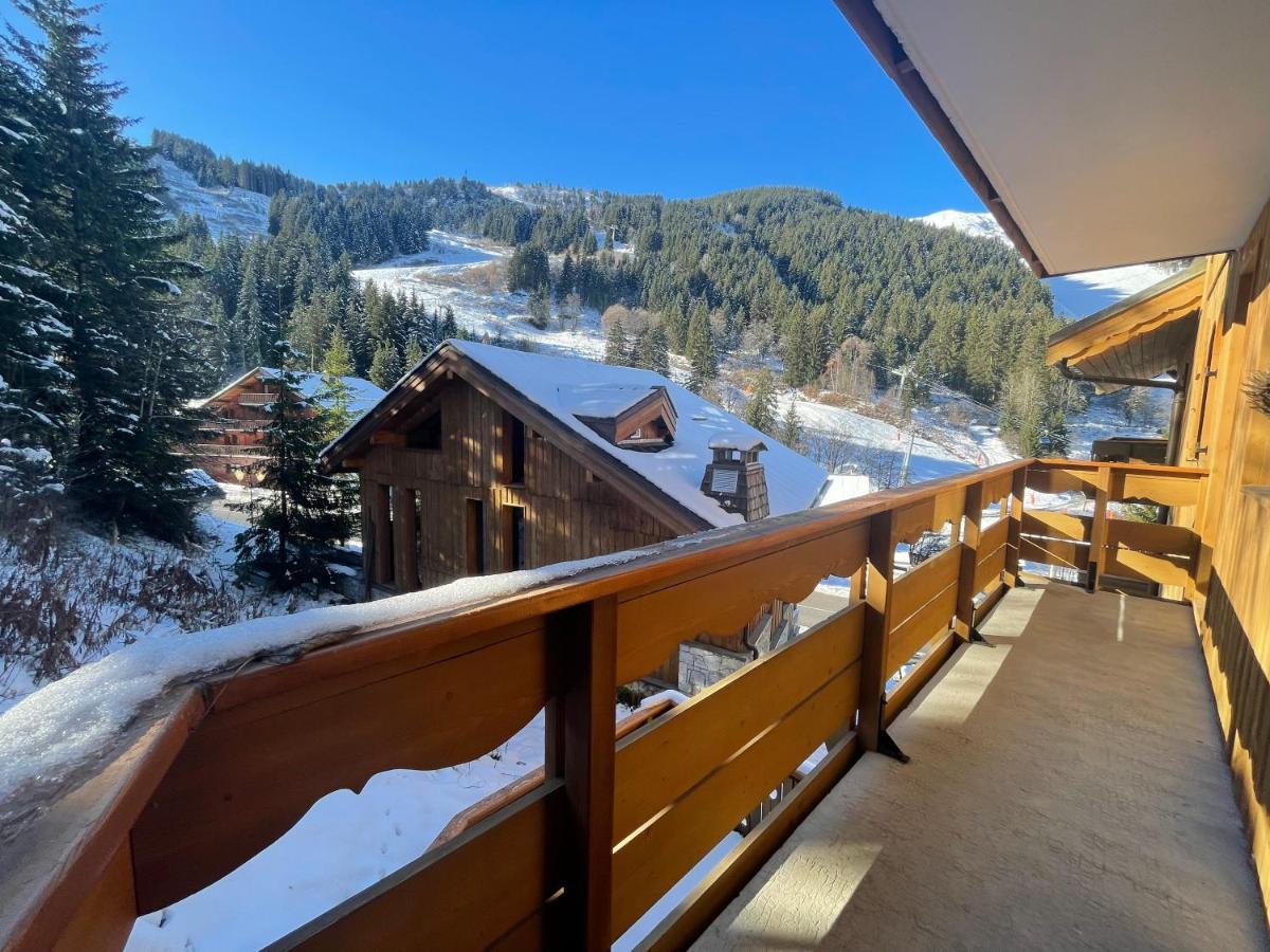 Meribel Centre La Chaudanne, Real Ski In And Out, 3 Bedrooms 2 Bathrooms Newly Renovated, Chalet L'Eperviere Bagian luar foto
