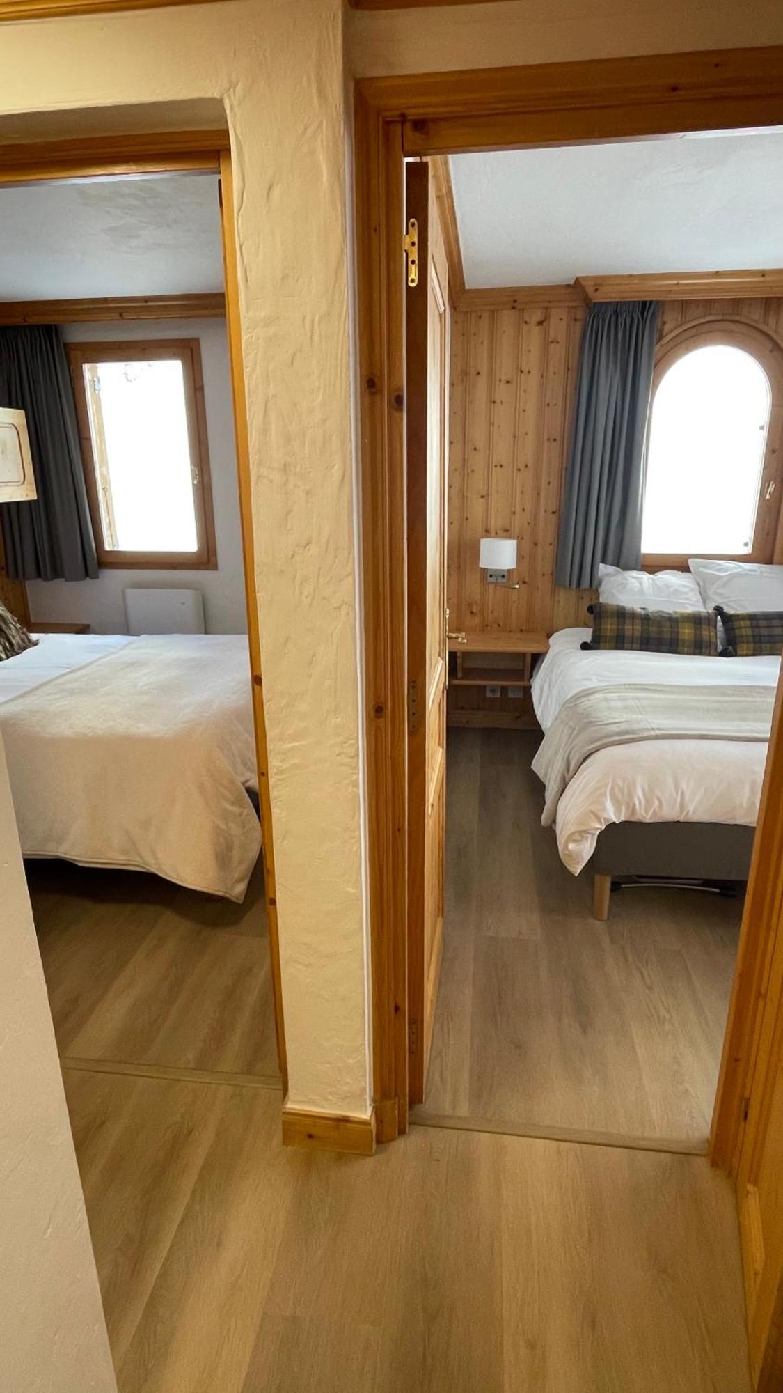 Meribel Centre La Chaudanne, Real Ski In And Out, 3 Bedrooms 2 Bathrooms Newly Renovated, Chalet L'Eperviere Bagian luar foto