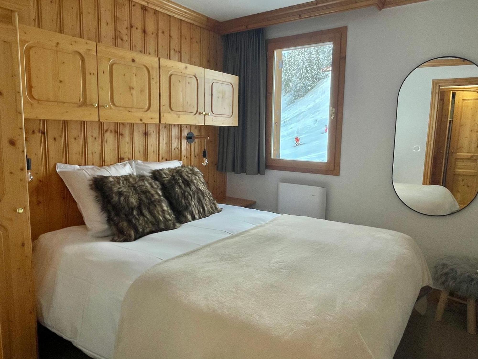 Meribel Centre La Chaudanne, Real Ski In And Out, 3 Bedrooms 2 Bathrooms Newly Renovated, Chalet L'Eperviere Bagian luar foto